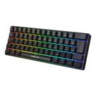 Teclado gamer mecânico neologic precision pro dark 60% rgb hot swap 61 teclas switch blue preto cabo tipo c - prodrk-blue Teclado gamer mecânico neologic precision pro dark 60% rgb hot swap 61 teclas switch blue preto cabo tipo c - prodrk-blue