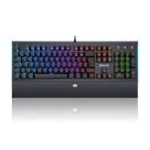 Teclado Gamer Mecânico Redragon Aryaman V2 RGB Switch Azul ABNT Preto - K569RGB V2