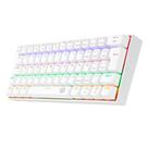 Teclado Gamer Mecânico Redragon Lakshmi Lunar Branco Switch Azul 60% Teclado Gamer Mecânico Redragon Lakshmi Lunar Branco Switch Azul 60%