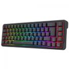 Teclado Gamer Mecânico Redragon Nova K709RGB Gasket Mount Silencioso Hotswap ABNT2 Switch Linear