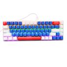 Teclado gamer Mecânico RGB 68 Teclas Macias Switch Red Azul