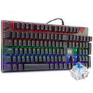 Teclado Gamer Mecânico Rgb Led Abnt2 Switch Blue Antighosting Usb 24 Efeitos Teclas Removíveis Teclado Gamer Mecânico Rgb Led Abnt2 Switch Blue Antighosting Usb 24 Efeitos Teclas Removíveis