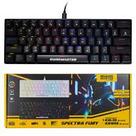 Teclado gamer mecanico spectra fury preto rgb usb kbl8 k-mex