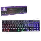 Teclado gamer nemesis led rgb usb 5+