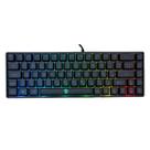 Teclado Gamer Ninja Black Noir, RGB, Switch Membrana, ABNT2, Black, TC-GN-BKNR