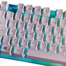 Teclado Gamer Oex Game Prismatic Com LED Branco Tc205