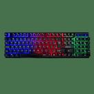 Teclado Gamer Play On Led Semi Mecânico Letron 74359 - Leonora Teclado Gamer Play On Led Semi Mecânico Letron 74359 - Leonora