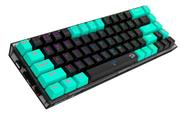 Teclado Gamer Redragon Castor Pro K631 Rgb Layou 65% Sem Fio Idioma:aCor de teclado:Preto/Verde