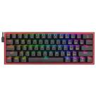Teclado Gamer Redragon K616-RGB Fizz Pro Preto (Ingles - 3 Modos)