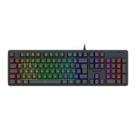 Teclado Gamer Redragon Netherbane - ABNT2 - Iluminação Rainbow - Preto - K521-R
