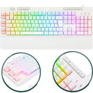 Teclado Gamer Redragon Shiva Lunar White K512WRGB Branco com Teclas Macro e Apoio de Pulso