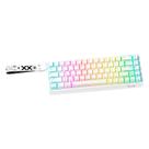 Teclado Gamer RGB CLANM Arkan 65 68 Teclas Compacto USB