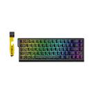Teclado Gamer RGB Com Fio Attack Shark X68HE, Taxa De Polling De 8K, Baixa Latência, Switches