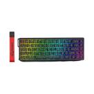 Teclado Gamer RGB Com Fio E Sem Fio, Switch Magnético, Rapid Trigger, Efeito Hall Shark X68HE