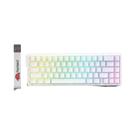 Teclado Gamer RGB Com Fio E Sem Fio, Switch Magnético, Rapid Trigger, Efeito Hall Shark X68HE