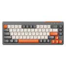 Teclado Gamer Sem Fio FREEWOLF M68 65% RGB 2000 mAh