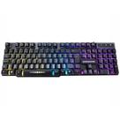 Teclado Gamer Semi Mecânico Led Usb Abnt2 KM-52 RGB Teclado Gamer Semi Mecânico Led Usb Abnt2 KM-52 RGB