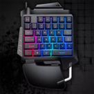 Teclado Gamer Single Hand Knup Kp-tm-006