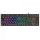 Teclado Gamer T-Dagger Echo, RGB, Membrana, Full Size, ABNT2, Preto Teclado Gamer T-Dagger Echo, RGB, Membrana, Full Size, ABNT2, Preto