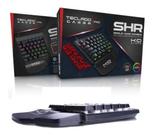 Teclado Gamer Uma Mão Semi Mecânico Iluminação RGB