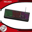Teclado gamer usb brazil-pc semi-mecanico bpc-k7038