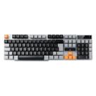 Teclado Gamer White Colors Semi Mecânico LED RGB Qwerty ABNT2 Rise Mode com fio USB G1 Rainbow Teclado Gamer White Colors Semi Mecânico LED RGB Qwerty ABNT2 Rise Mode com fio USB G1 Rainbow