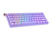 Teclado Geeky GK61 60% Hot Swappable RGB Lavender Teclado Geeky GK61 60% Hot Swappable RGB Lavender