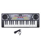 Teclado Infantil Eletrônico Musical Com Microfone 41cm - Dm Toys
