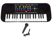 Teclado Infantil Eletrônico Musical Com Microfone 55cm