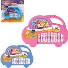 Teclado Infantil Musical Piano Bebê Show Music Diversão Rosa e Azul Teclado Infantil Musical Piano Bebê Show Music Diversão Rosa e Azul
