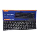 Teclado Inova Qwerty Com Fio Modelo Key-8383