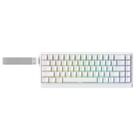 Teclado IROK ND68 com 68 teclas, com fio, switch magnético ARGB