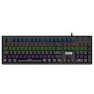 Teclado K-mex Gamer Kg-db28 Dracarys Kgdb Switch Blue Rgb