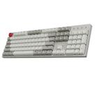 Teclado Keychron C2 com fio, 104 teclas, switch vermelho, USB-C