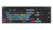 Teclado Logickeyboard Astra 2 com iluminação de fundo para DaVinci Resolve