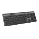 Teclado Logitech K980 Sem Fio Solar Bluetooth Grafite