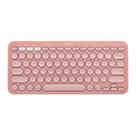 Teclado Logitech Pebble Keys 2 K380s Bluetooth Sem Fio Rosa