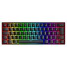 Teclado Magnético Gamer Redragon Fizz, 60%, RGB, 8000Hz, Rapid Trigger, Switch Linear, Preto - K617RGB-M