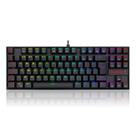 Teclado magnetico usb gamer kumara pro rgb switch brown redragon k552rgb-pro v2 preto