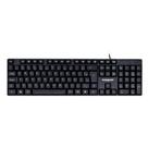 Teclado maxprint officeeasy com fio usb 2.0 preto