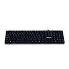 Teclado Maxprint OFFICEEASY , Multimidia por FN, USB 2.0, ABNT2, Preto - 60000153