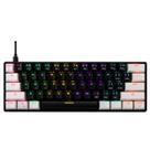 Teclado mec gamdias aura gk2, rainbow, usb, switch brown aura gk2 bw pt brown