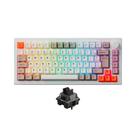 Teclado Mecânico Akko 5075S Steam Engine ABNT2 Switch V3 Cream Black Pro Teclado Mecânico Akko 5075S Steam Engine ABNT2 Switch V3 Cream Black Pro