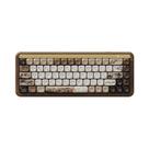 Teclado Mecânico Akko MU01 65% Madeira de Nogal RGB Sem Fio Teclado Mecânico Akko MU01 65% Madeira de Nogal RGB Sem Fio