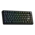 Teclado Mecânico Aula F75 Preto Contorno Gamer 75 Sem Fio Tri Mode Bluetooth 2.4G USB RGB Hotswap Layout US Teclado Mecânico Aula F75 Preto Contorno Gamer 75 Sem Fio Tri Mode Bluetooth 2.4G USB RGB Hotswap Layout US