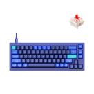 Teclado Mecânico com Fio Keychron Q2 Hot-Swappable Red