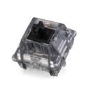 Teclado mecânico EPOMAKER Shadow Black 53gf Linear Switch