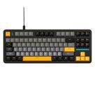 Teclado Mecânico Gamer Attack Shark X87, TKL, RGB, Star Black, Preto - AS-X87-STAR-BK