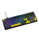 Teclado Mecânico Gamer Attack Shark X98, Layout 98 Teclas, RGB, Star Black, Preto - AS-X98-STAR-BK