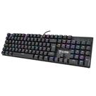 Teclado Mecânico Gamer CLANM TK87 RGB Switch Outemu Red ABNT-2 Macro Preto